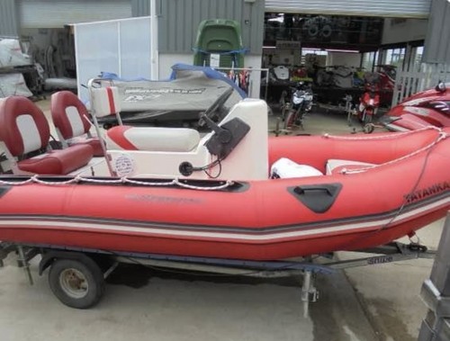 Zodiac Future Mk11 Speedboat With Recently Service Johnson 50hp Outboard - Picture 7 of 9