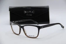 NEW SORA NEO C3 BLACK BROWN AUTHENTIC FRAMES EYEGLASSES 54-17