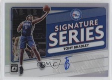 2020-21 Panini Donruss Optic Signature Series Holo Prizm Tony Bradley Auto 11oq