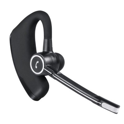 Wireless Bluetooth Earphone Ear-hook Headphone Boom Mic for SmartPhones