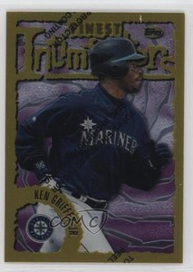 1996 Topps Finest Ken Griffey Jr #135 HOF