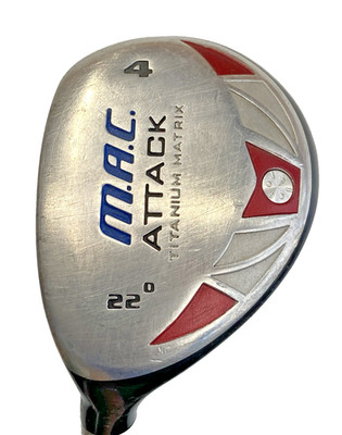 Simon M.A.C. Attack Ti Matrix 4 Hybrid 22* Regular Graphite 39'' LH Wrap Grip
