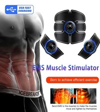 EMS Abdominal Workout Belt ABS Fit Muscle Sti...