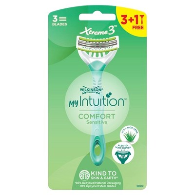 Wilkinson My Intuition Xtreme3 Einwegrasierer für Damen, 4 Stück   Komfort &
