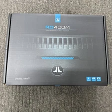 JL Audio RD400/4 RD-Series 400W 4-Channel Class-D Car Audio Amplifier Brand New