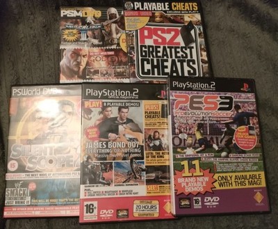 Demos DVDs PlayStation 2 Magazin Greatest Cheats PS World DVD KOPIE AUSSUCHEN