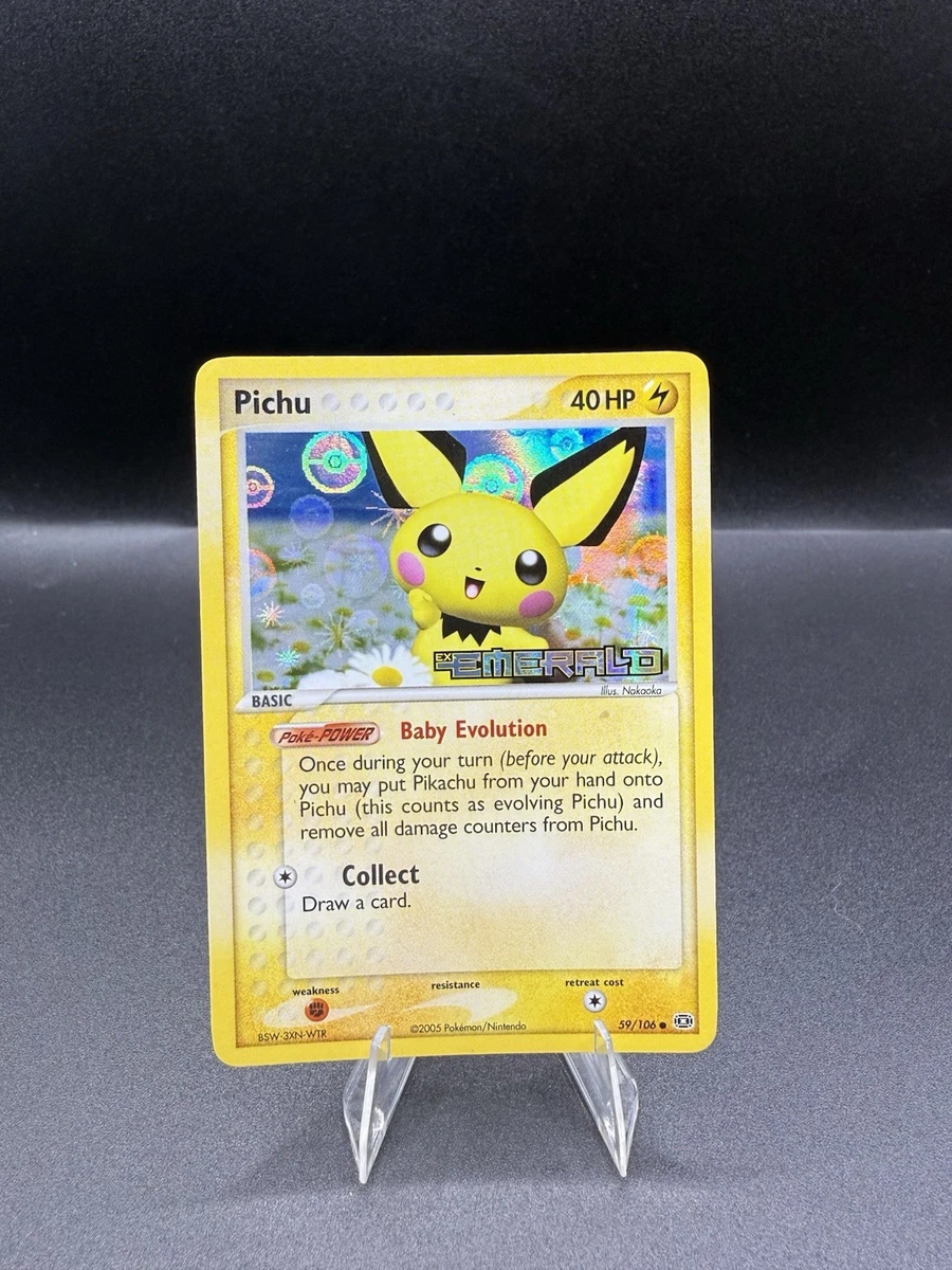 ポケモンカードゲーム CGC 10 Plusle 2005 EX Emerald Pokemon 25+ Pokémon TCG EX Emerald Individual Collectible Card Game Cards
