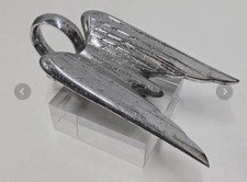 Vintage 1951-1952 Chrysler Chrome Winged Hood Ornament New Yorker Car Auto Vintage 1951-1952 Chrysler Chrome Winged Hood Ornament New Yorker Car Auto