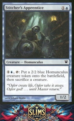 Magic the Gathering MTG Innistrad Stitcher's Apprentice #81 Buy 2 Get 1