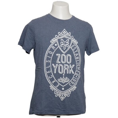 Zoo York, T-shirt, Größe: S, Blau, Baumwolle, Print, Herren #X4i