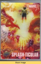 2019 Upper Deck Marvel Annual Splash-Ticular 3D SP Avengers #10 Page 41 READ r9d