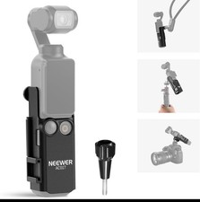 NEEWER AC017 DJI Osmo Pocket 3 Mount Adapter 1/4" Tripod Bracket Holder