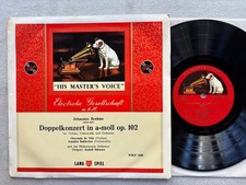 DE VITO / BALDOVINO / SCHWARZ - HMV WBLP 1028 - BRAHMS - DOUBLE CONCERTO
