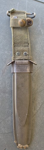 Scabbard for Bayonet Vietnam Era US  M8A1 PWH Scabbard ONLY 1965-69