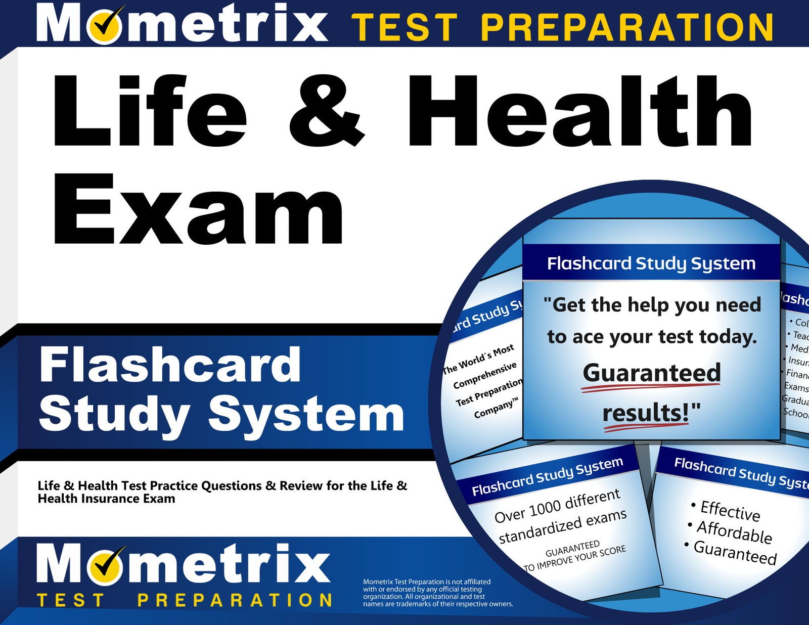 Life & Health Exam Flashcard Study System 9781609719890| eBay