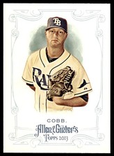2013 Topps Allen & Ginter Alex Cobb #153 Tampa Bay Rays