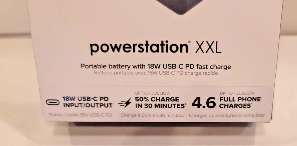 Batería Portátil Mophie PowerStation XXL - Negra Nueva Caja Sellada Foto 2 de 4