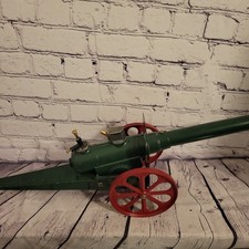 Vintage Big-Bang No. 15 CC FC Major Field 25  Cast Iron Military Cannon Toy