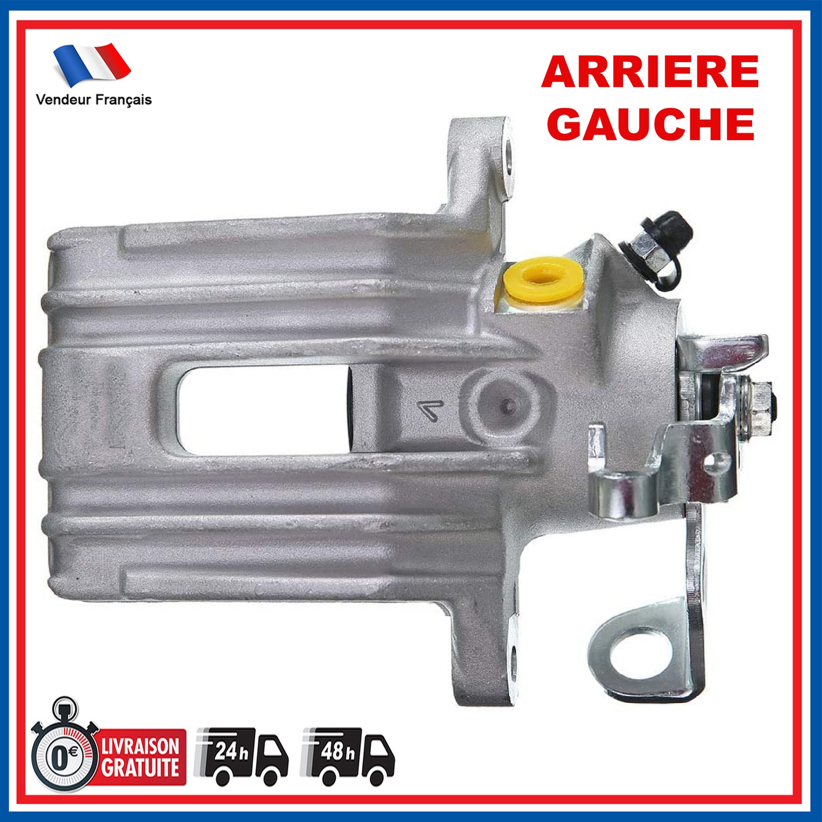 Étrier frein arrière gauche 38mm Skoda Fabia pour résoudre le blocage de roue 1J0615423