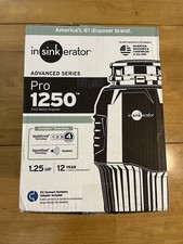 InSinkErator PRO 1250 Garbage Disposal 1.25 HP - Open Box - Never Used