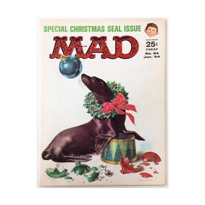 E. C. Publ MAD Magazine  #84 ''Future Singing Commercials, Celebrities' N Mag VG