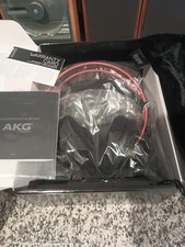 AKG K712 PRO Reference Studio Headphones Open Back Over Ear Wired Black Orange