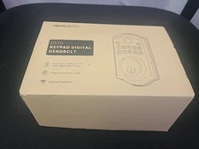 AkaGear Keyless Entry Door Lock with Door Knob Handle, Fingerprint Door Locks