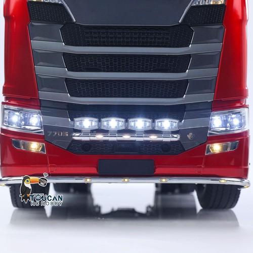 KABO 1/14 Scania 770S 100 Tractor Truck Car 6x6 2Speed Differential Lock Battery - Picture 21 of 24
