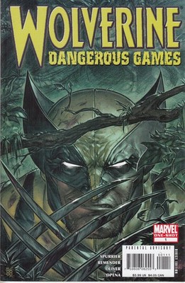 Wolverine Dangerous Games Marvel Comic 2008