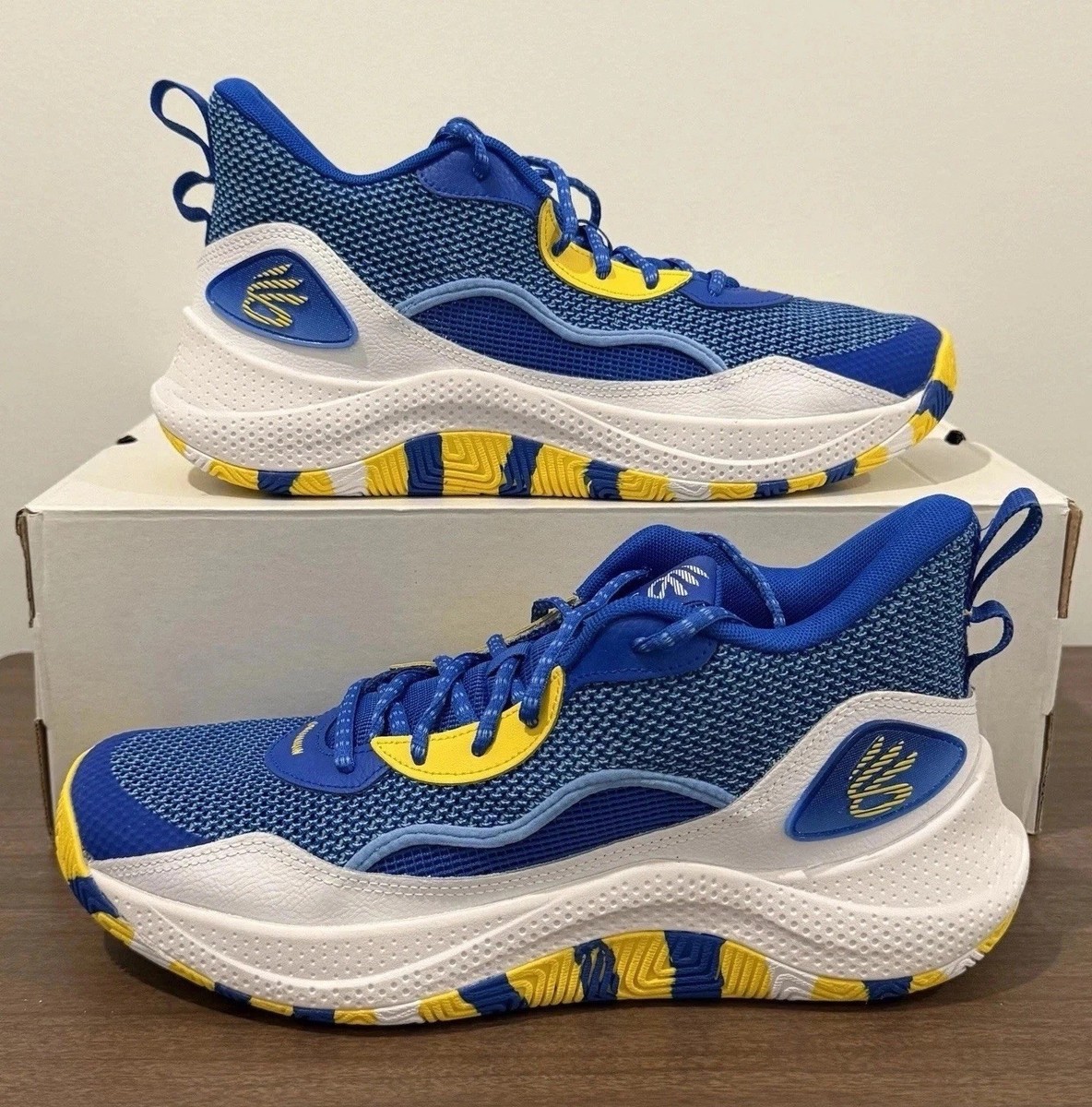 Under Armour Curry 3Z 24 Sz. M10 W11.5 Blue/White Basketball Shoes 3027626-014 Curry 3Z 24 in Blue by Under Armour – Martin main image 4