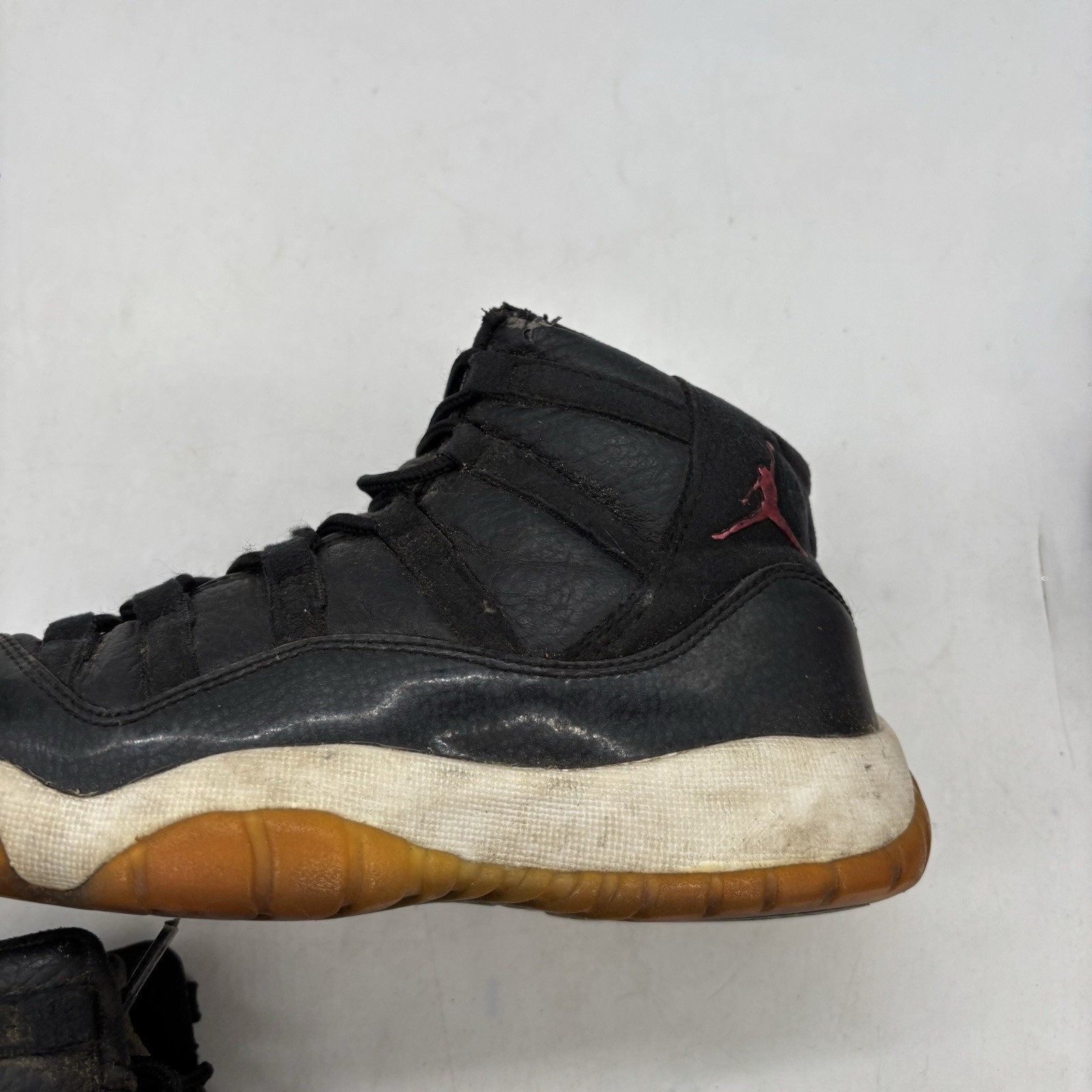 Air Jordan 11 Retro Kids Size 4.5 Y Womens 6 72-10 Nike Black White 378038-002 thumbnail 5