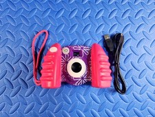 Discovery Digital Camera Color LCD Screen w/USB Cable - Pink/Purple