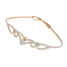 Rhinestone Belly Dance Headpiece,Head Chain,for Performance Festival Party Stage