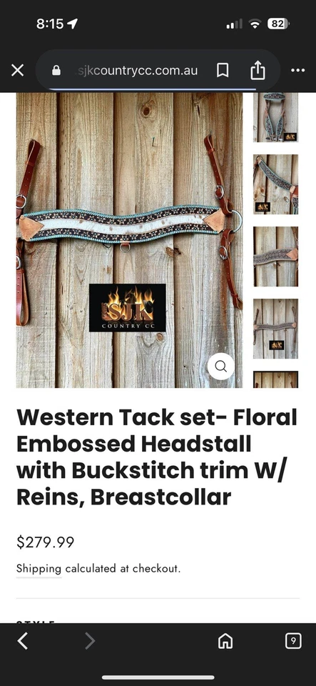 Cuello de pecho Western Buck stitch  Foto 2 de 2