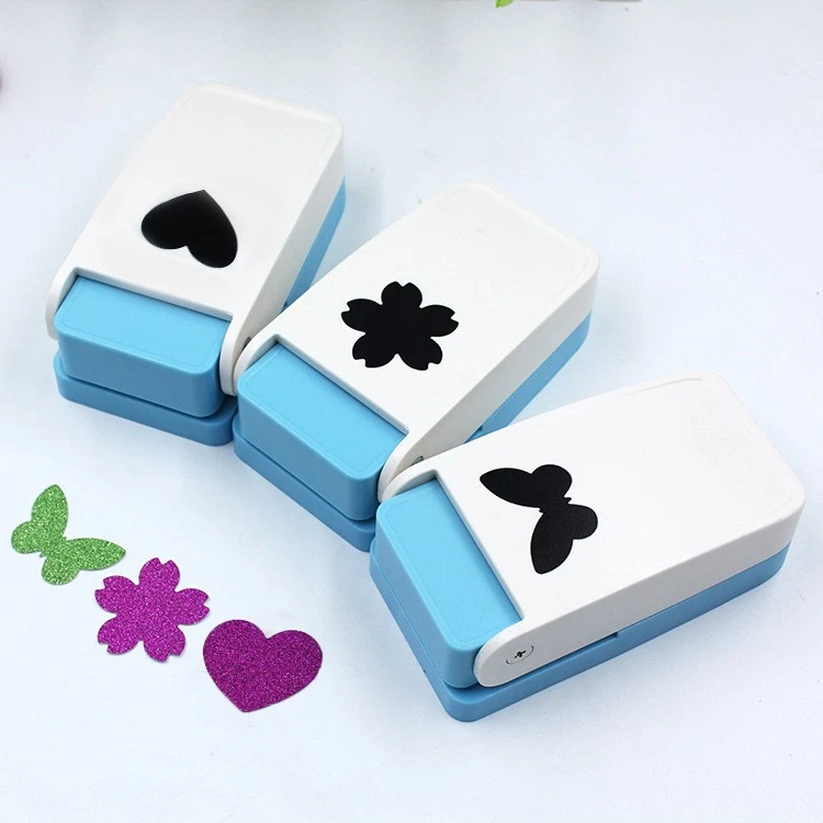 3 Types Embossing Machine DIY Hand Tools Pressing Paper Punch Tool Large Hole I - Image 2 of 4