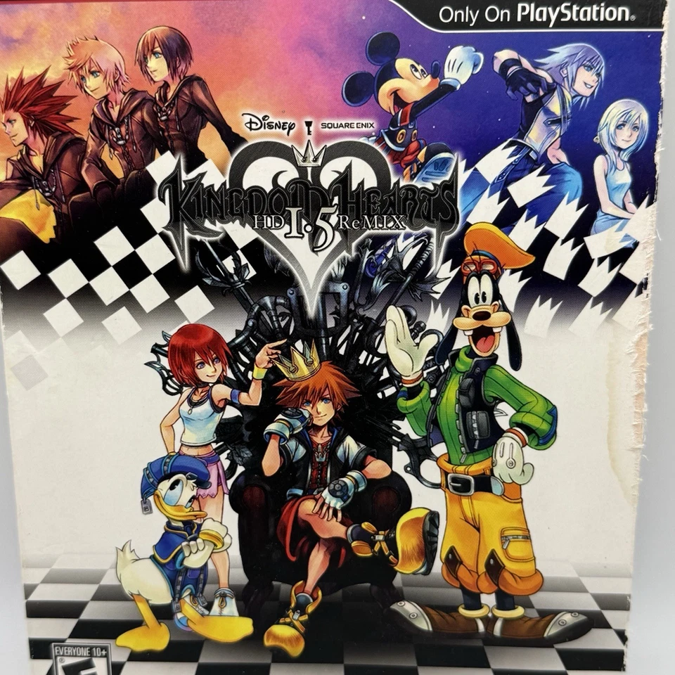 Kingdom Hearts HD 1.5 Remix (Edición Limitada con Libro de Arte) PS3 Completo PROBADO Foto 2 de 4