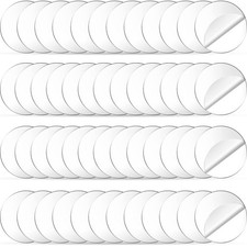Clear Acrylic Circle Blanks - 2 Inch, 50 Pieces, 0.06" Thick