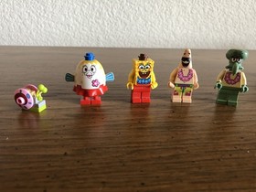 LEGO 3818 BIKINI BOTTOM UNDERSEA PARTY Spongebob Squarepants COMPLETE w/ minfigs