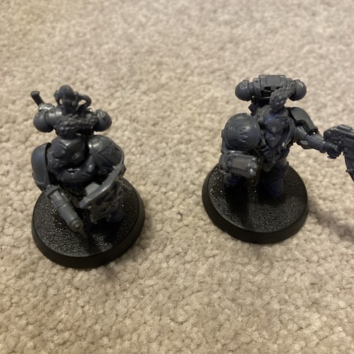 Space Wolves Blood Claws Space Wolves Assembled some painted Warhammer Games 40k - Picture 4 of 5