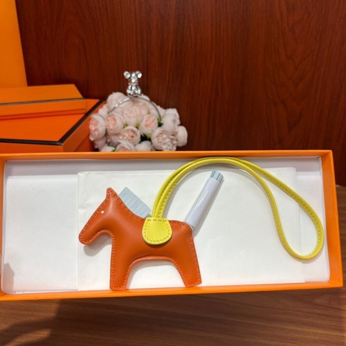NEW Lambskin Soft Leather Mini Rodeo Horse bag Charm With Saddle Pendant gifts - Picture 22 of 43