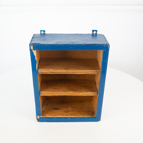 Vintage Wood Medicine Cabinet. Bath Wall Cabinet. Vintage Wood Kitchen Cabinet. - Picture 7 of 9