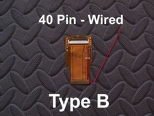 GameBoy Advance Motherboard Type B mod ribbon cable 40Pin wired no wash out pic