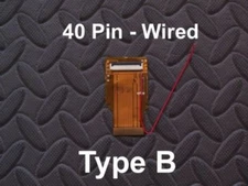 GameBoy Advance Motherboard Type B mod ribbon cable 40Pin wired no wash out pic