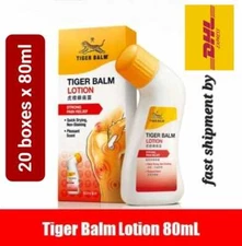 20 boxes x 80ml Tiger Balm Lotion Strong Pain Relief Shoulder Back Pain ship DHL