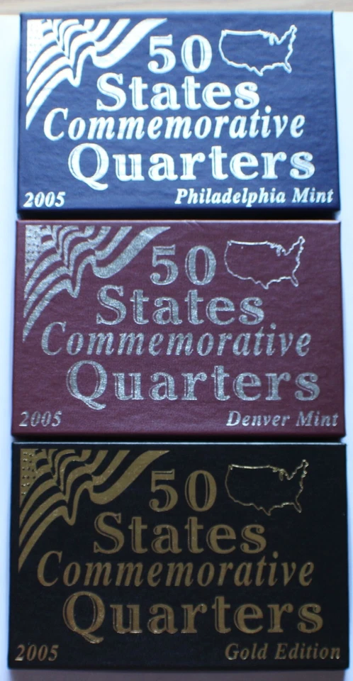 2005 - 2008 50 States Commemorative Quarters, Denver/Philly/Gold Edition 12 Sets - Image 2 of 4