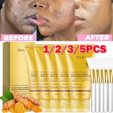 Kojic Acid Turmeric Night Wrapping Mask Overnight Peel Off Natural Facial Mask