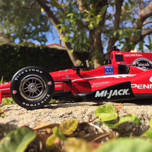 🔥 2017 GRAHAM RAHAL STEAK N’ SHAKE 1/18 INDYCAR INDY 500 -GREENLIGHT🔥 - Picture 6 of 8