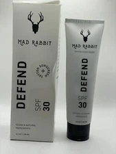 Mad Rabbit Defend Tattoo Sunscreen- SPF 30 100mL Tube- (NEW IN BOX)