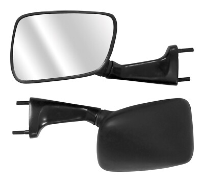 Open Box Bike-It Black Universal Fairing Type Mirrors