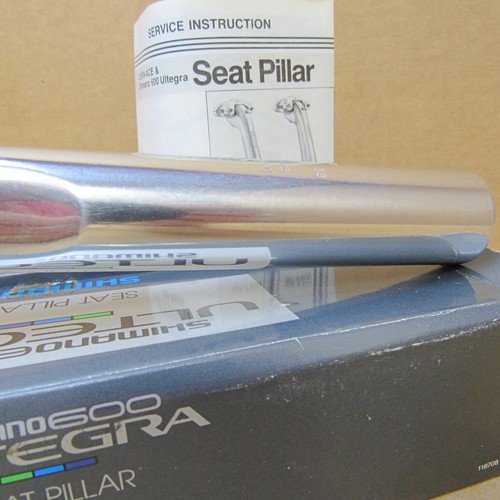 New-Old-Stock Shimano "600 Ultegra" Aero Seatpost (Size 26.0 mm x 200 mm) - 第 4/15 張圖片